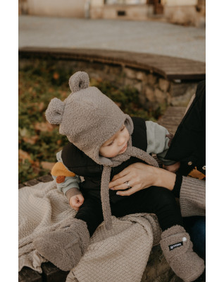 T-TOMI Cap TEDDY Grey (9-12 Monate) T-TOMI Cap TEDDY Grey (9-12 Monate)