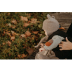 T-TOMI Cap TEDDY Grey (3-6 Monate)