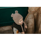 T-TOMI Cap TEDDY Grey (3-6 Monate)