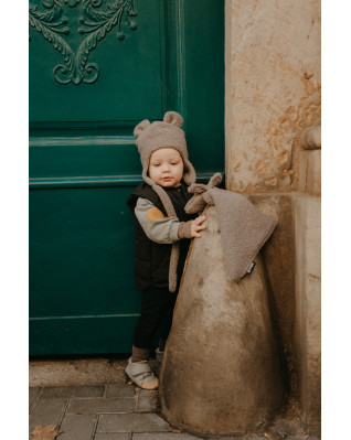 T-TOMI Cap TEDDY Grey (3-6 Monate) T-TOMI Cap TEDDY Grey (3-6 Monate)