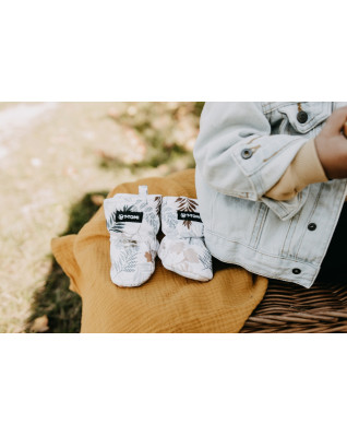 T-TOMI Krabbelschuhe Flowers (9-12 Monate)  T-TOMI Krabbelschuhe Flowers (9-12 Monate)