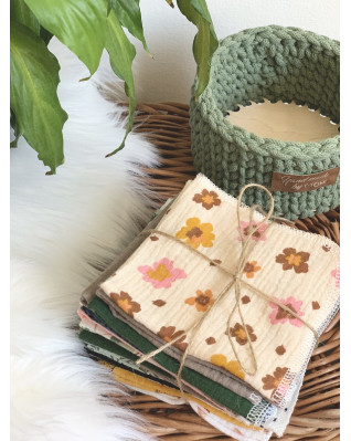 T-TOMI Musselin Servietten UNI