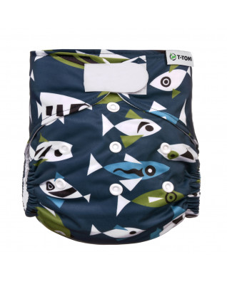 T-TOMI Höschenwindel AIO - Wickel Set Klettverschluss Fish T-TOMI Höschenwindel AIO - Wickel Set Klettverschluss Fish