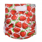 T-TOMI Höschenwindel AIO - Wickel Set Klettverschluss Strawberries