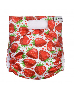 T-TOMI Pocketwindel (Typ AIO) - Klettverschluss Strawberries T-TOMI Pocketwindel (Typ AIO) - Klettverschluss Strawberries
