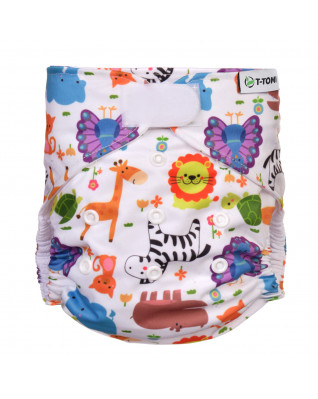T-TOMI Pocketwindel (Typ AIO) - Klettverschluss ZOO T-TOMI Pocketwindel (Typ AIO) - Klettverschluss ZOO