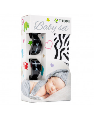 T-TOMI BABY SET - Zebra T-TOMI BABY SET - Zebra