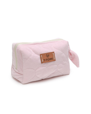 T-TOMI Small Beauty Baggie Pink T-TOMI Small Beauty Baggie Pink