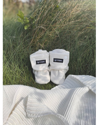 T-TOMI Krabbelschuhe Cream (3-6 Monate) WARM T-TOMI Krabbelschuhe Cream (3-6 Monate) WARM