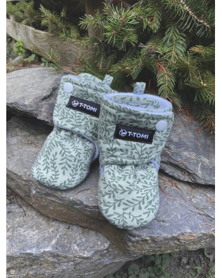 T-TOMI Krabbelschuhe Leafs (9-12 Monate)  T-TOMI Krabbelschuhe Leafs (9-12 Monate)