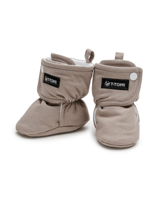 T-TOMI Krabbelschuhe Mocca (0-3 Monate)  T-TOMI Krabbelschuhe Mocca (0-3 Monate)