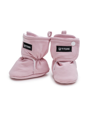 T-TOMI Krabbelschuhe Pink (0-3 Monate)  T-TOMI Krabbelschuhe Pink (0-3 Monate)