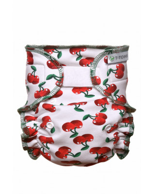 T-TOMI Höschenwindel - Wickel Set Klettverschluss Cherries    T-TOMI Höschenwindel - Wickel Set Klettverschluss Cherries