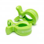 T-TOMI Clip an Kinderwagen Green