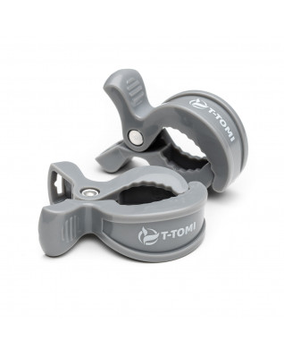T-TOMI Clip an Kinderwagen Grey T-TOMI Clip an Kinderwagen Grey