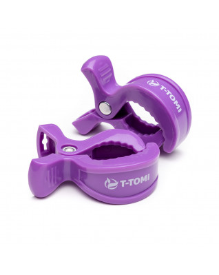 T-TOMI Clip an Kinderwagen Lila T-TOMI Clip an Kinderwagen Lila