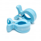 T-TOMI Clip an Kinderwagen Pastel blue