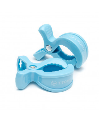 T-TOMI Clip an Kinderwagen Pastel blue T-TOMI Clip an Kinderwagen Pastel blue
