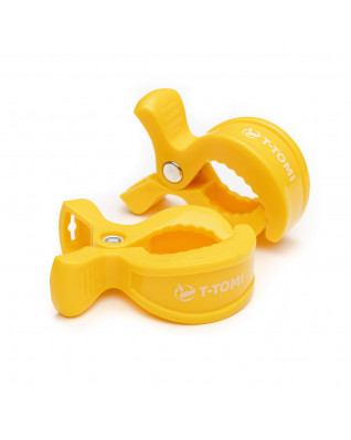 T-TOMI Clip an Kinderwagen Yellow T-TOMI Clip an Kinderwagen Yellow