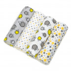 T-TOMI Stoffwindeln Grey hedgehogs