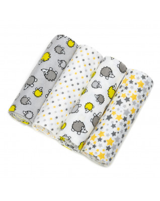T-TOMI Stoffwindeln Grey hedgehogs T-TOMI Stoffwindeln Grey hedgehogs