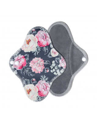 T-TOMI Stoffbinde DAY Grey flowers T-TOMI Stoffbinde DAY Grey flowers