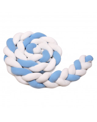 T-TOMI Gestrickte Bande 180 cm White + Blue T-TOMI Gestrickte Bande 180 cm White + Blue