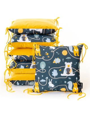 T-TOMI Kissen-Bettumrandung Animal friends T-TOMI Kissen-Bettumrandung Animal friends
