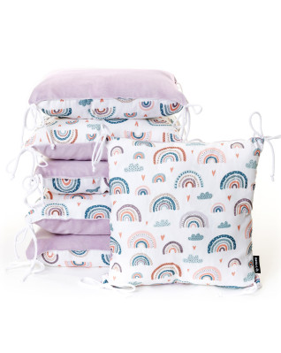 T-TOMI Kissen-Bettumrandung Rainbow T-TOMI Kissen-Bettumrandung Rainbow