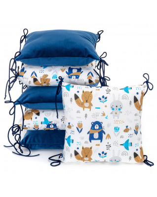 T-TOMI Kissen-Bettumrandung Blue bears T-TOMI Kissen-Bettumrandung Blue bears