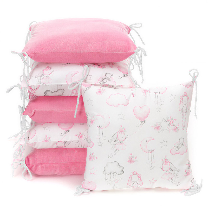 T-TOMI Kissen-Bettumrandung Sweet bunnies