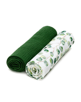 T-TOMI Musselin windeln Eucalyptus