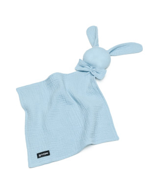 T-TOMI Musselinkuscheltuch Blue