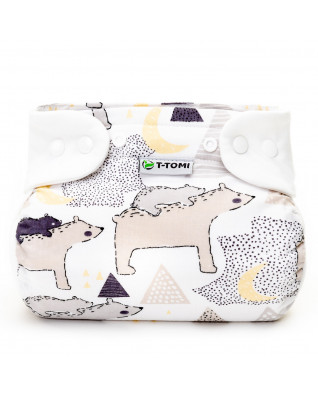 T-TOMI Orthopädisches Spreizhöschen für breites Wickeln - druckknöpfe Bears (5-9kg)  T-TOMI Orthopädisches Spreizhöschen für breites Wickeln - druckknöpfe Bears (5-9kg)