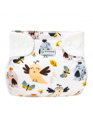 T-TOMI Orthopädisches Spreizhöschen für breites Wickeln - druckknöpfe Birds (5-9kg)  T-TOMI Orthopädisches Spreizhöschen für breites Wickeln - druckknöpfe Birds (5-9kg)