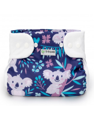 T-TOMI Orthopädisches Spreizhöschen für breites Wickeln - druckknöpfe Dark koalas (5-9kg)  T-TOMI Orthopädisches Spreizhöschen für breites Wickeln - druckknöpfe Dark koalas (5-9kg)