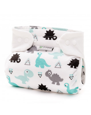 T-TOMI Orthopädisches Spreizhöschen für breites Wickeln PLUS - druckknöpfe Dinos (5-9kg)  T-TOMI Orthopädisches Spreizhöschen für breites Wickeln PLUS - druckknöpfe Dinos (5-9kg)