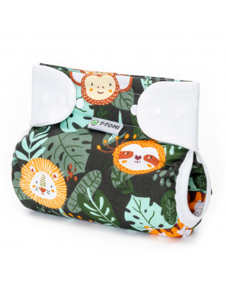 T-TOMI Orthopädisches Spreizhöschen für breites Wickeln PLUS - druckknöpfe Jungle (5-9kg)  T-TOMI Orthopädisches Spreizhöschen für breites Wickeln PLUS - druckknöpfe Jungle (5-9kg)