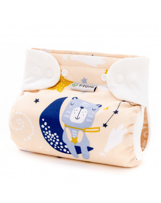 T-TOMI Orthopädisches Spreizhöschen für breites Wickeln - druckknöpfe Night bears (5-9kg)  T-TOMI Orthopädisches Spreizhöschen für breites Wickeln - druckknöpfe Night bears (5-9kg)