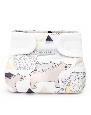 T-TOMI Orthopädisches Spreizhöschen für breites Wickeln - klettverschluss Bears (3-6kg) T-TOMI Orthopädisches Spreizhöschen für breites Wickeln - klettverschluss Bears (3-6kg)