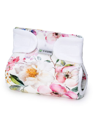 T-TOMI Orthopädisches Spreizhöschen für breites Wickeln - klettverschluss Blossoms (5-9kg) T-TOMI Orthopädisches Spreizhöschen für breites Wickeln - klettverschluss Blossoms (5-9kg)