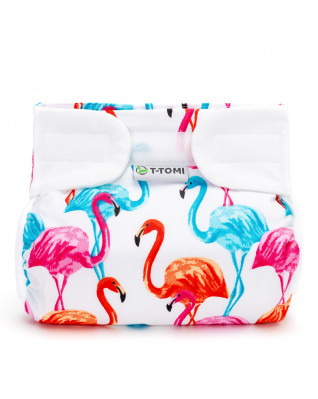 T-TOMI Orthopädisches Spreizhöschen für breites Wickeln - klettverschluss Flamingo (3-6kg) T-TOMI Orthopädisches Spreizhöschen für breites Wickeln - klettverschluss Flamingo (3-6kg)