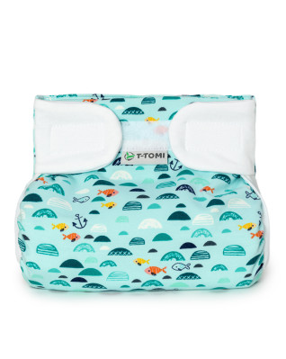 T-TOMI Orthopädisches Spreizhöschen für breites Wickeln - klettverschluss Green sea (5-9kg) T-TOMI Orthopädisches Spreizhöschen für breites Wickeln - klettverschluss Green sea (5-9kg)