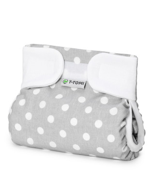 T-TOMI Orthopädisches Spreizhöschen für breites Wickeln - klettverschluss Grey polka (3-6kg) T-TOMI Orthopädisches Spreizhöschen für breites Wickeln - klettverschluss Grey polka (3-6kg)