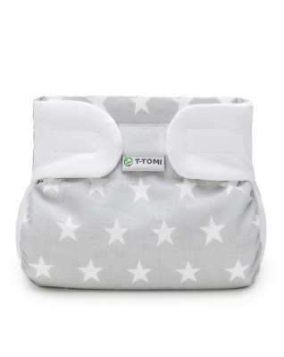 T-TOMI Orthopädisches Spreizhöschen für breites Wickeln PLUS - klettverschluss Grey stars (5-9kg) T-TOMI Orthopädisches Spreizhöschen für breites Wickeln PLUS - klettverschluss Grey stars (5-9kg)