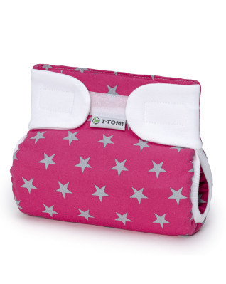 T-TOMI Orthopädisches Spreizhöschen für breites Wickeln - klettverschluss Magenta (5-9kg) T-TOMI Orthopädisches Spreizhöschen für breites Wickeln - klettverschluss Magenta (5-9kg)