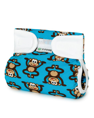 T-TOMI Orthopädisches Spreizhöschen für breites Wickeln - klettverschluss Monkey (5-9kg) T-TOMI Orthopädisches Spreizhöschen für breites Wickeln - klettverschluss Monkey (5-9kg)