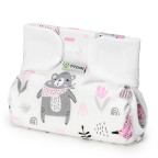 T-TOMI Orthopädisches Spreizhöschen für breites Wickeln - klettverschluss Pink bears (3-6kg)