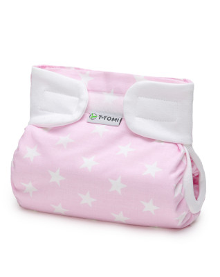 T-TOMI Orthopädisches Spreizhöschen für breites Wickeln - klettverschluss Pink stars (5-9kg) T-TOMI Orthopädisches Spreizhöschen für breites Wickeln - klettverschluss Pink stars (5-9kg)
