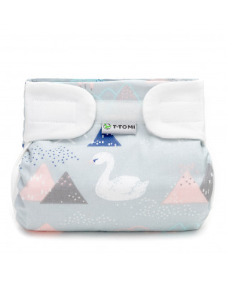 T-TOMI Orthopädisches Spreizhöschen für breites Wickeln PLUS - klettverschluss Swan (5-9kg) T-TOMI Orthopädisches Spreizhöschen für breites Wickeln PLUS - klettverschluss Swan (5-9kg)